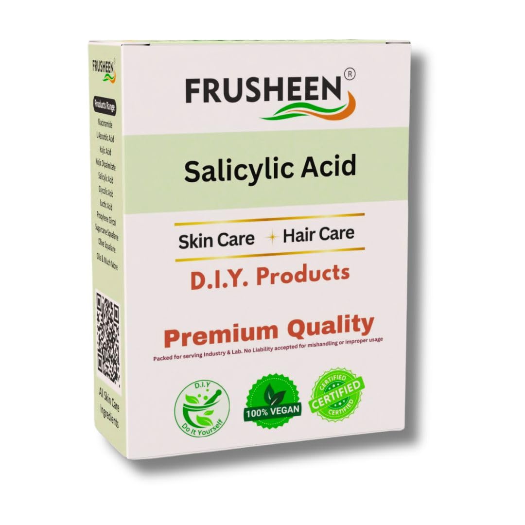 Salicylic Powder (100gm) for Making Skin Care Lotion, Cleanser, Moisturizer, Serum, Body Wash & DIY Products