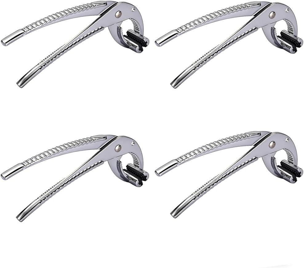 Hot Plate Gripper, Anti Scald Bowl Holder Clip, 2 Pack Heavy Duty Hot Dish Grabber for Pizza Pan Pot (4 Pack)