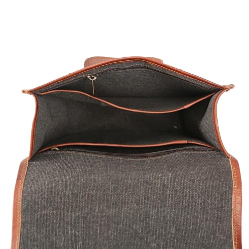 Bolsa de Cuero para Motocicleta, Alforjas Laterales, Marrón miniatura 6