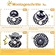 Mwmoeen Strass Gummi Ente Auto Ornamente, lustige Gummiente Auto Armaturenbrett Dekoration, Mini Ente mit glänzender Cowboyhut Halskette und Sonnenbrille für Auto, Schreibtisch, Büro Dekoration
