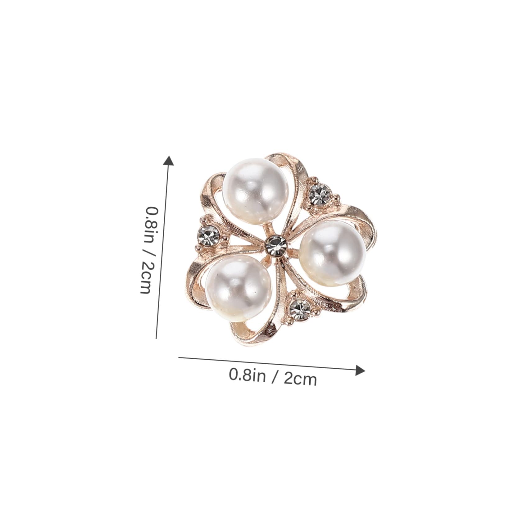 NUOBESTY 3 Sätze Teiliges Perlen Haarklammern Haarspangen Haarnadeln Für Frauen Handgemachte Haaraccessoires Mit Strass Für Besondere Anlässe 50 Stück * 3