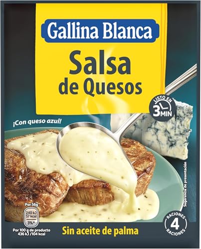 Gallina Blanca Salsa Roquefort - 23 gr (Paquete de 6)