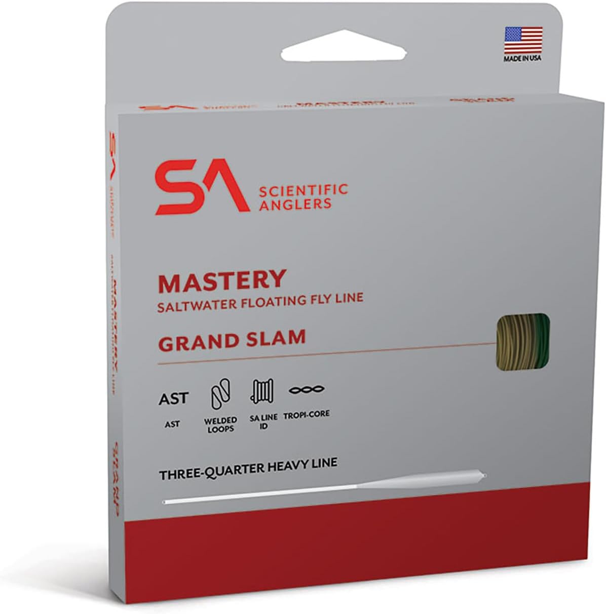 SA Mastery Grand SlamTaper Floating Fly Line Cold