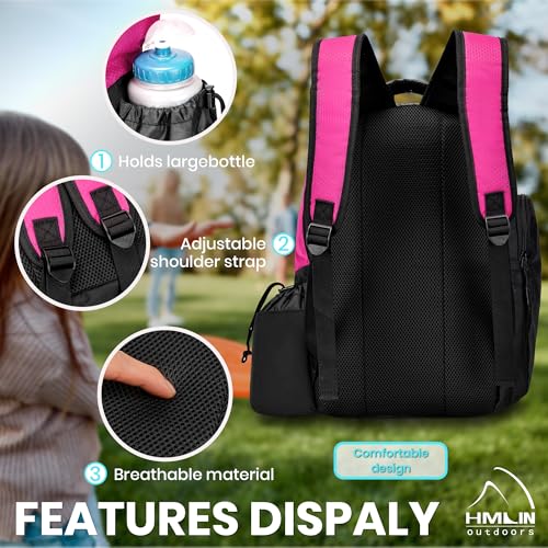 image for HMLIN OUTOOORS Disc Golf Bag | Disc Golf Starter Set | Disc Golf Backp