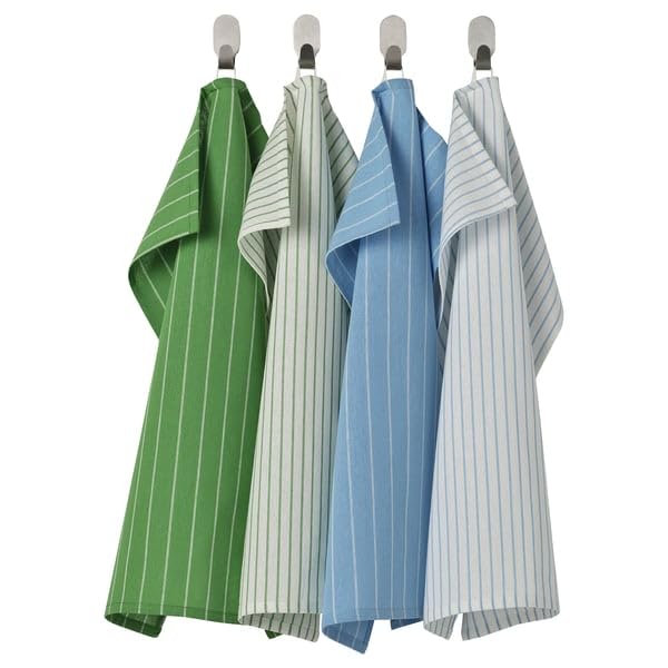 ProTuning Strofinaccio RINNIG a righe verde/blu, 45 x 60 cm