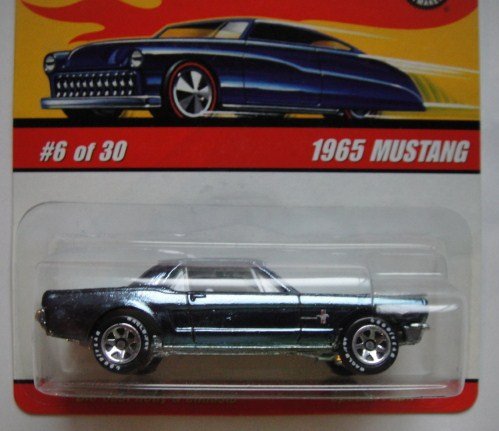 Amazon.com: HOT WHEELS CLASSICS SERIES 2 1965 MUSTANG 7 SPOKE 6 OF