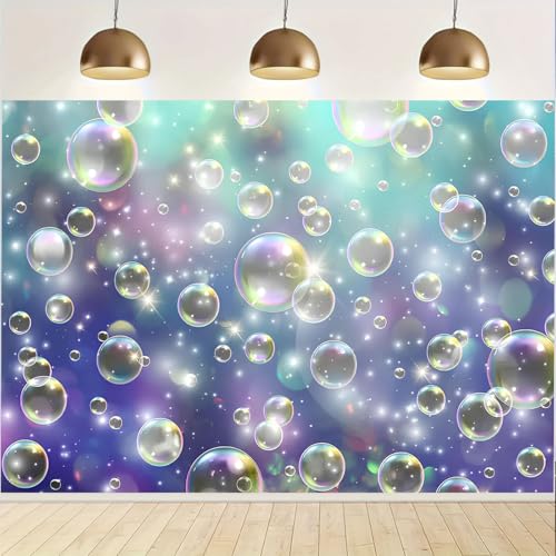 Fondo Fotográfico Bubble Birthday Party 8X6FT miniatura 2
