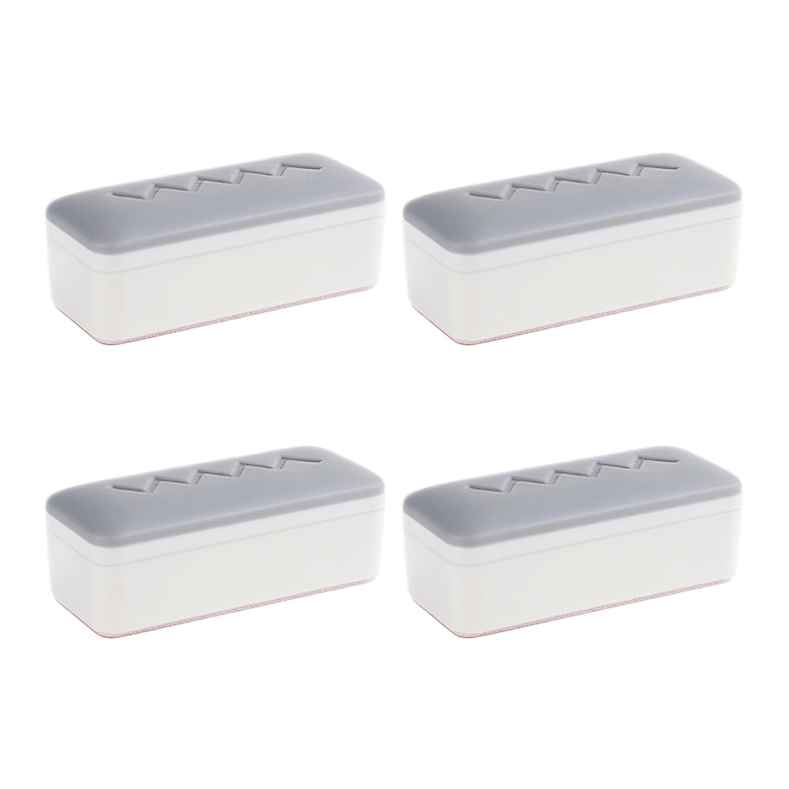 Woedpez Of 4 Bathroom Toilet Seat Boosters Pad Antislip Lid Bumper Easy Installtaion Selfadhesive for Home Use NonSlip Seat Pad