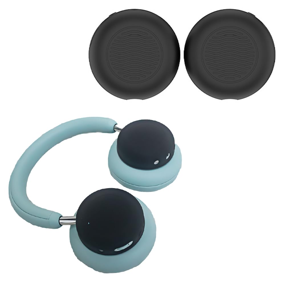 Headphone Covers Compatible with CMF by Nothing Headphone Pro, for Ear Cushion Protection & Minimalist Silicone Case (Black)