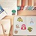 100pcs Cute Sloth Stickers Pack for Water Bottle, Decals Vinyl Sticker for Hydroflask Laptop Computer Bike Helmet Notebook Phone, Sloth Gifts for Lovers
