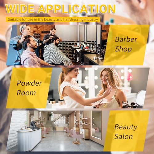 BLKMTY-Barber-Chair-Recline-Salon-Chair-Portable-Stylist-Chairs-Comfy-Shampoo-Chair-Hair-Stylist-Chair-for-Salon-Barbershop-Home-Beauty-Salon-Equipment-Max-Load-Weight-330-lbs-White