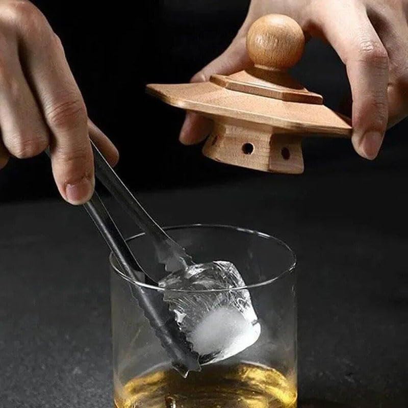 Kit per affumicatore per cocktail, kit per affumicatore di formaggio e whisky, con trucioli di legno da 6 gusti, accessori per cocktail bar, kit per cocktail, kit regalo per uomini e amanti dei