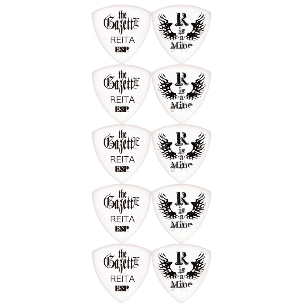 Amazon.co.jp: ESP PA-GR10/White x 10 Piece Set The GazettE REITA