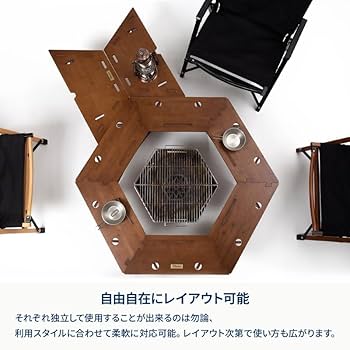 Hilander(ハイランダー) ヘキサゴンテーブル DANRANセット ヘキサゴンテーブル RAN RAN – Hilander（ハイランダー）公式