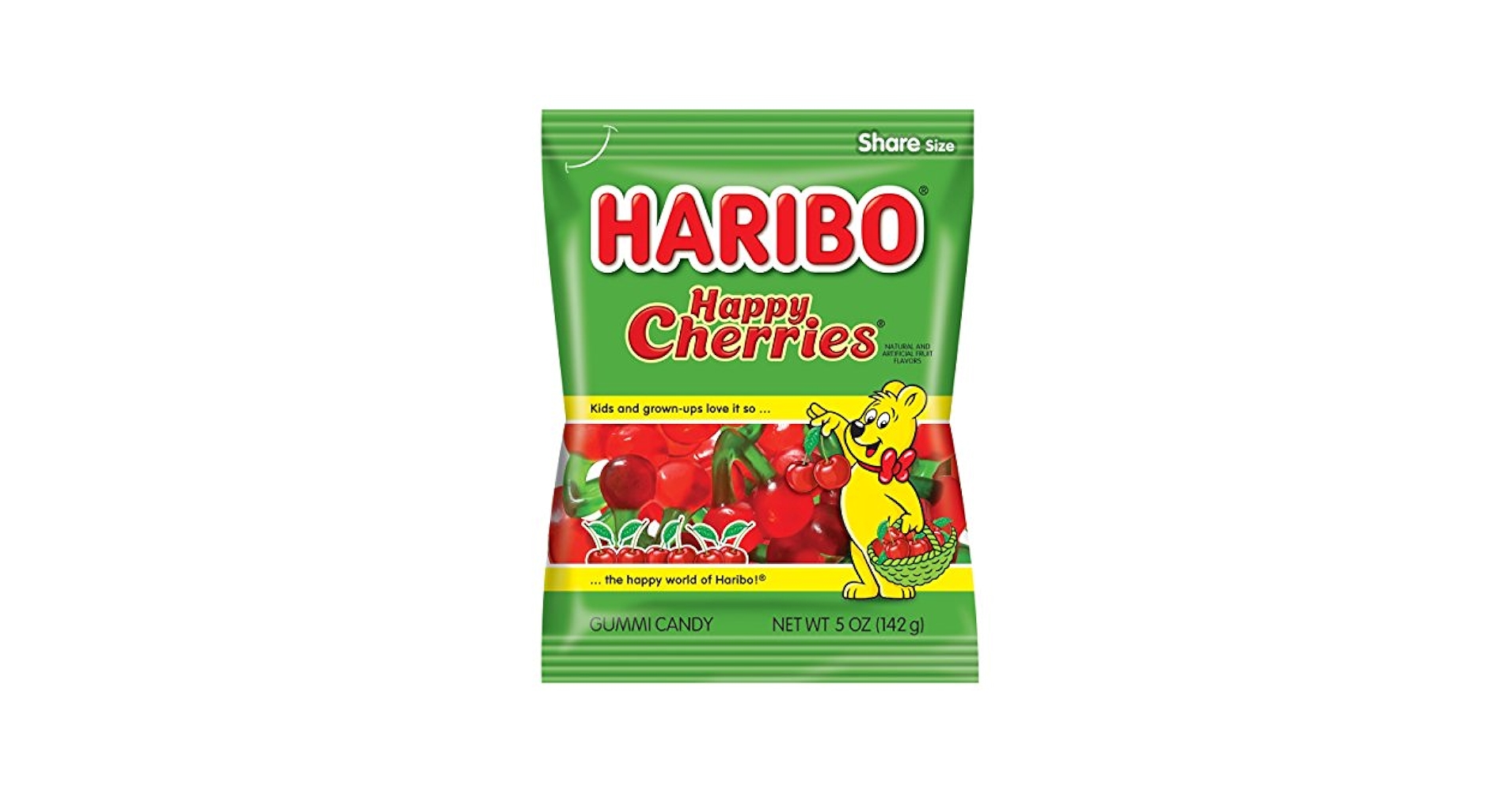 Amazon.com : HARIBO Gummi Candy, Happy Cherries, 5 oz. Bag
