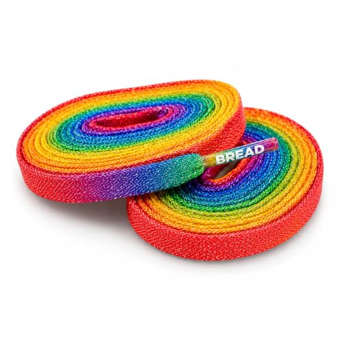 Image of Bread Elastic Shoelaces - Tie Once, Slip On Convenience - Premium Stretch Laces for Boots, Running Shoes, and Everyday Wear