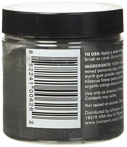 Image of Natural Whitening Activated Charcoal Powder for Teeth and Gums (Citrus) 2.75 oz
