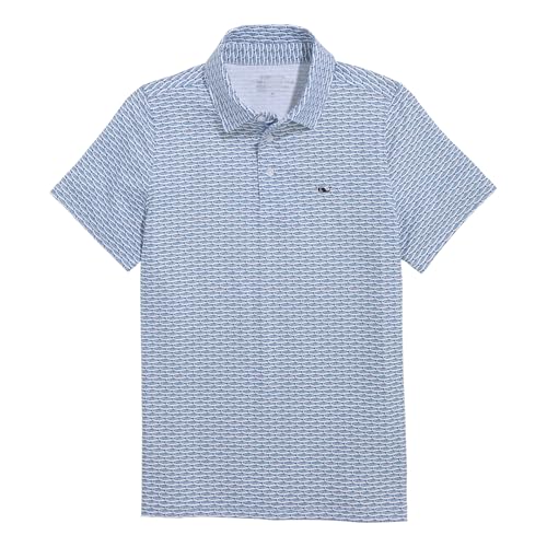 Amazon.com: Vineyard Vines Printed Sankaty Polo, Micro Sardines