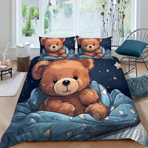 Housse de couette 260x220cm en microfibre supérieure avec fermeture éclair - 3