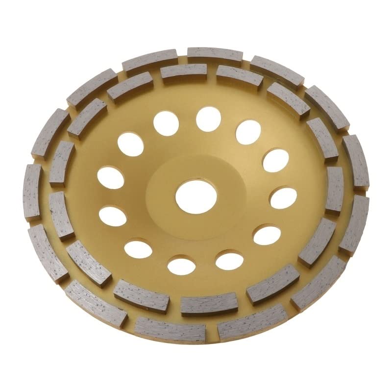 Diamentowe koło garnkowe, diamentowe koło segmentowe do szlifowania, diamentowe koło garnkowe, tarcza szlifierska do betonu, marmuru, kamienia, polerowanie podłóg, dwurzędowa tarcza szlifierska(115mm)