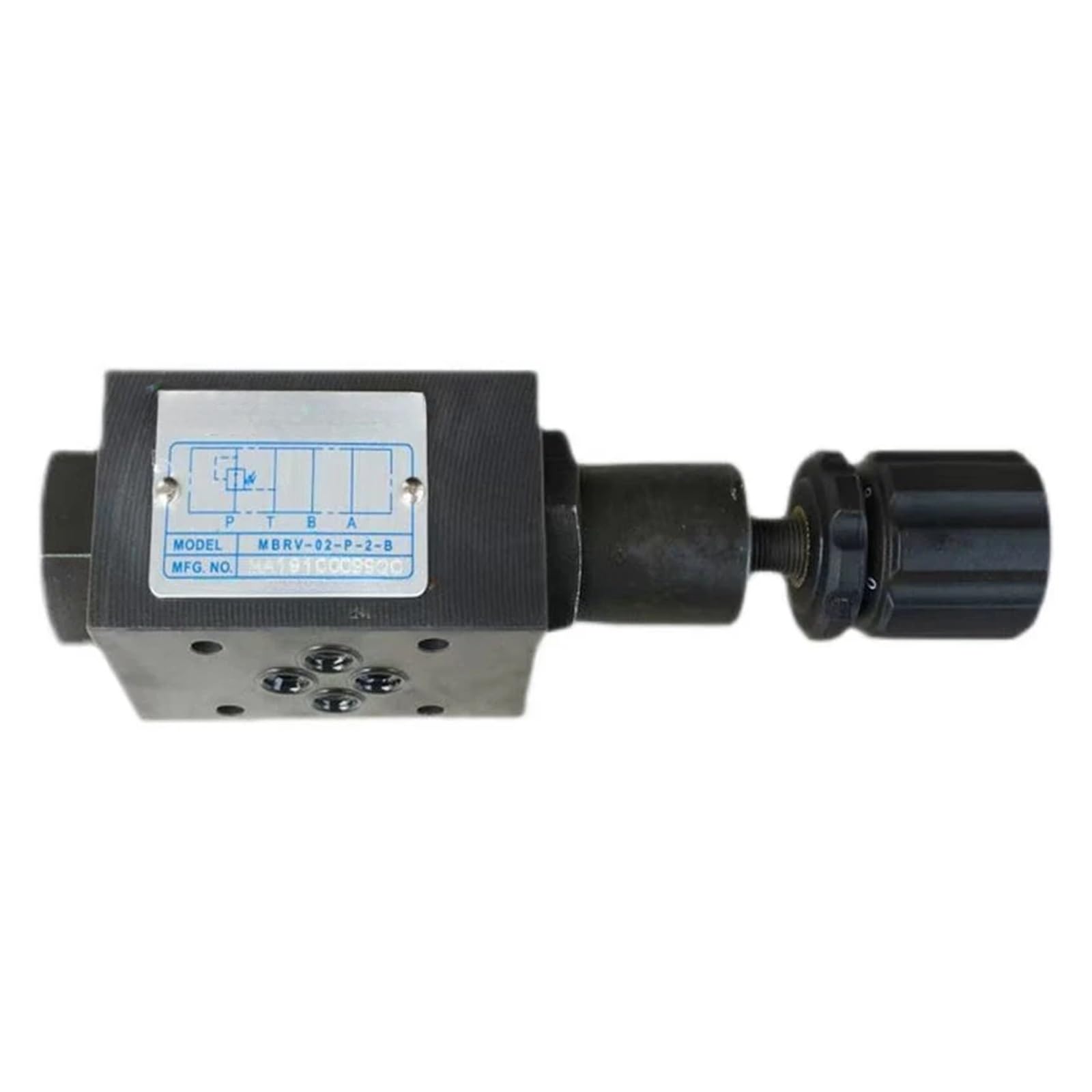 MBRV-02-A-1-B bloc hydraulique empilage MBRV-02-A-3-B limiteur de pression modulaire