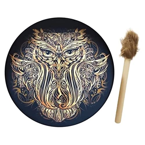LIOONS Shaman Drum Handmade Ethereal Drum Divine Sounds Frame Drums Spiritual Music Gift Hand Drum for Boys and Girls miniatura 7