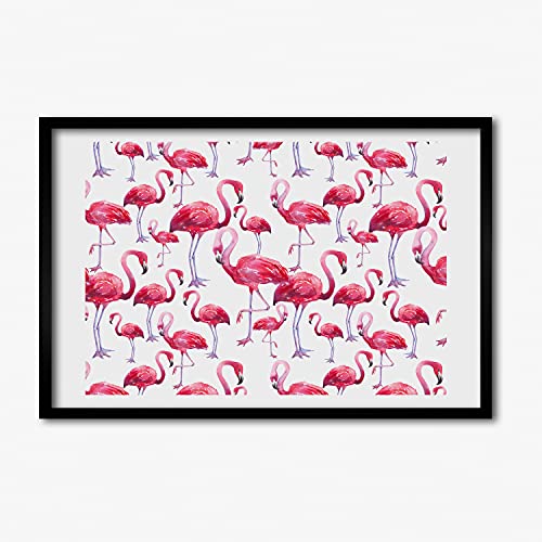 Tableau moderne cadre MDF Tulup 60x40 cm photo affiche bois