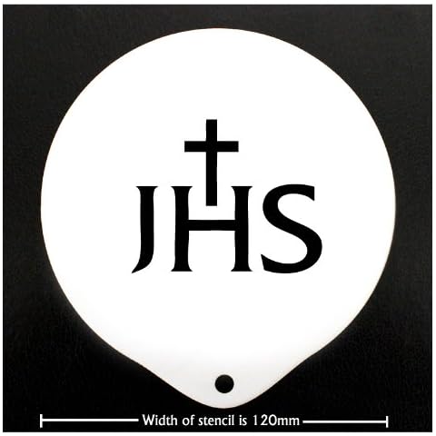 Christian Symbol 1 Coffee Stencil Cappuccino Template Cover