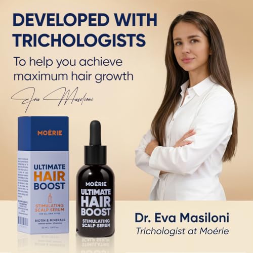 MOERIE Ultimate Hair Growth Serum 50ml — Caffeine + Biotin Scalp Serum — view 8