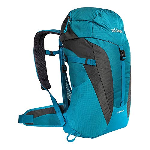 Tatonka Storm 25 - Mochila de senderismo con ventilación en la espalda y funda para lluvia, unisex, 25 litros, Unisex - Adultos, Mochila para senderismo, 1532, azul océano., talla única