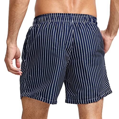 SUNDAY ROSE Mens Swim Trunks Quick Dry 5 inch Inseam Beach Shorts with Mesh Lining Bathing Suits for Men3