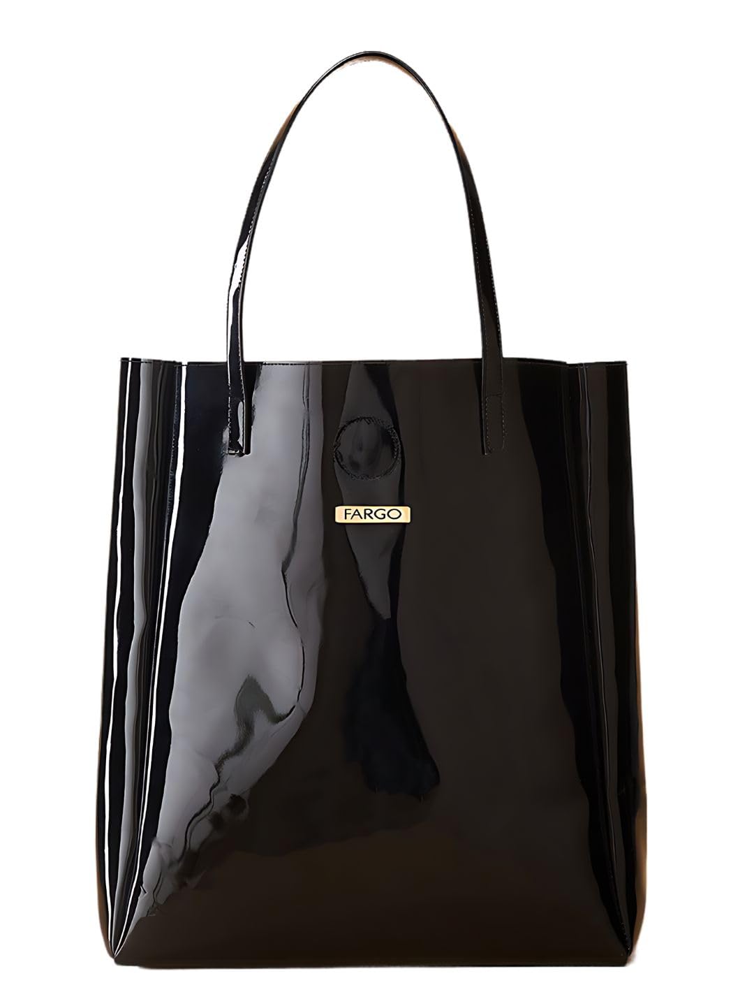 Fargo PU Womens Stylish Handbag Women Tote Bag (Black) (B0D4MHNHBD) Amazon Price History, Amazon Price Tracker
