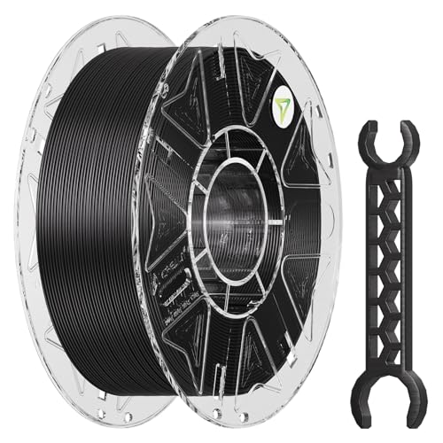 Image of Creality Hyper PAHT-CF Filament 1.75mm 1KG, Carbon Fiber Nylon 3D Printer Filament, Ultra-Strong & High-Temp Resistant, Low Moisture Absorption & High Impact Toughness for Engineering Printing, Black