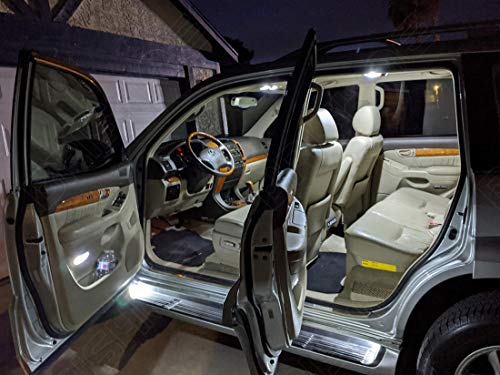 Kit de luces LED interiores blancas para Lexus RX330 RX350 RX400h miniatura 3