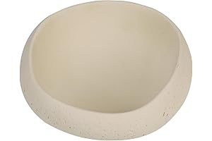 POPRHINO Decorative Tray for Jewelry with 925 Sterling Silver Femme Façade Ring Inside