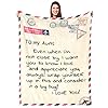 Ufoor aunt gifts best aunt blanket 55×70  urban country home decor