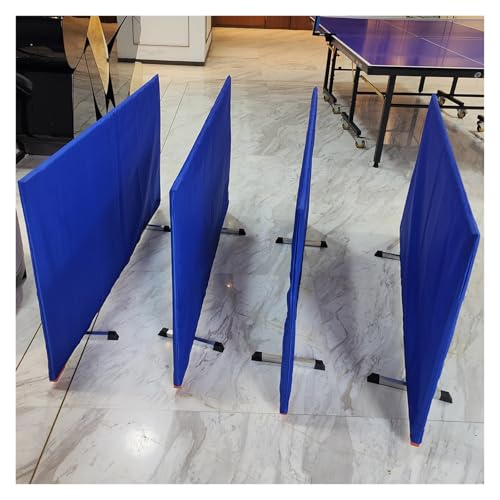 Mampara divisoria plegable y desmontable para entrenamiento en canchas de tenis