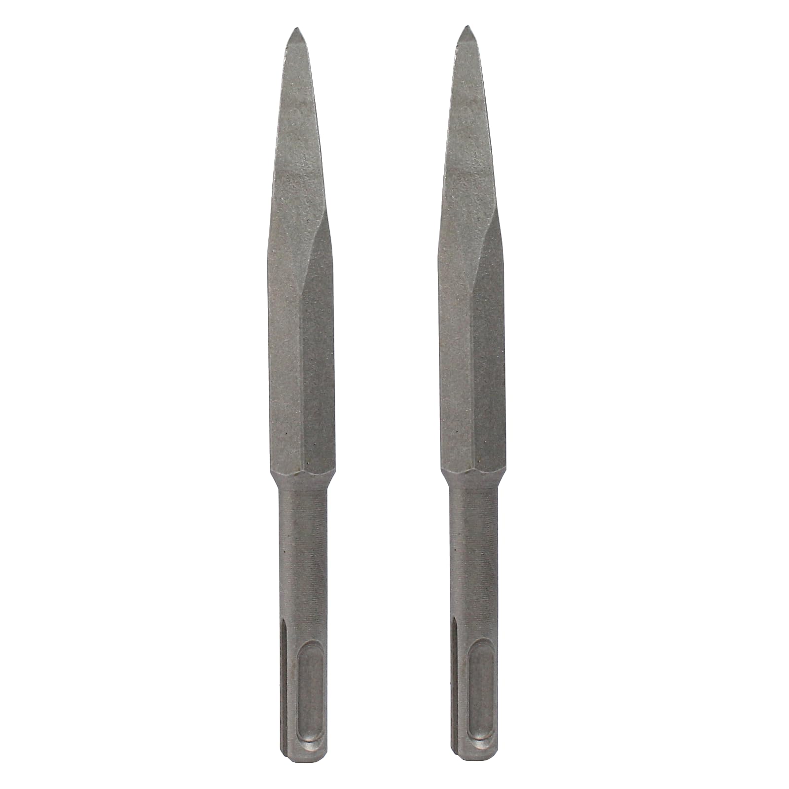 LDEXIN 2Pcs Point Chisel Set with SDS-Plus Shank, Masonry Concrete Drill Bit Set, 5.9 Inch Long