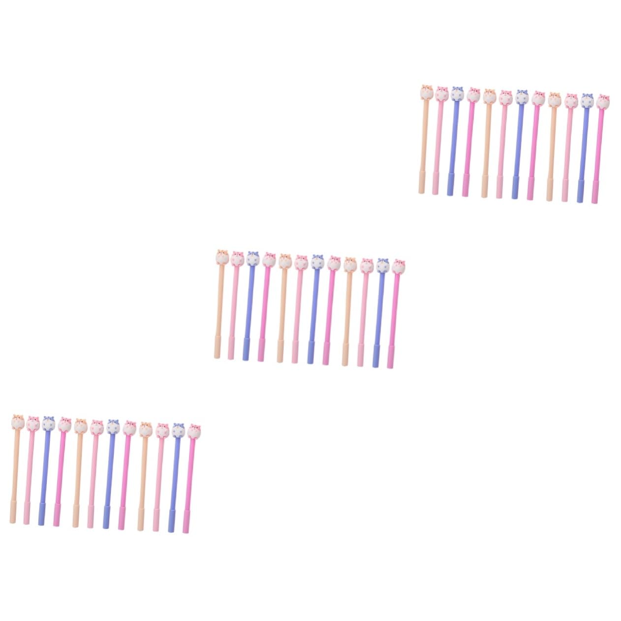 MAGICLULU 36 Pezzi 1 Set Di Penne Per Scrivere Comode Ed Eleganti Per Insegnanti Studenti E Impiegati Penne in Gel Con Impugnatura Liscia E Rotonda