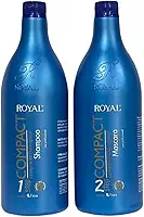 Compact, Kit Shampoo e Selagem Termica sem Formol, 1L