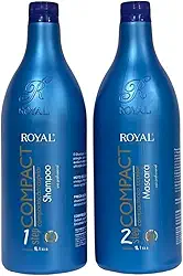 Compact, Kit Shampoo e Selagem Termica sem Formol, 1L