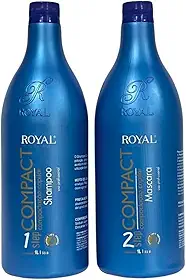 Compact, Kit Shampoo e Selagem Termica sem Formol, 1L