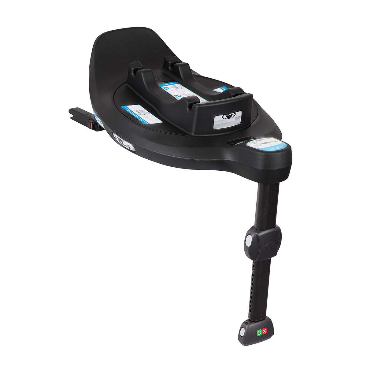 Graco SnugTurn i-Size R129 360° Rotating Car Seat Base, Compatible with Graco SnugLite Infant car seat and SnugGo Convertible car seat, Black