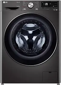 Lava e Seca Smart LG VC2 CV9014BC2 14Kg Aço Escovado Preto com Inteligência Artificial AIDD 127V