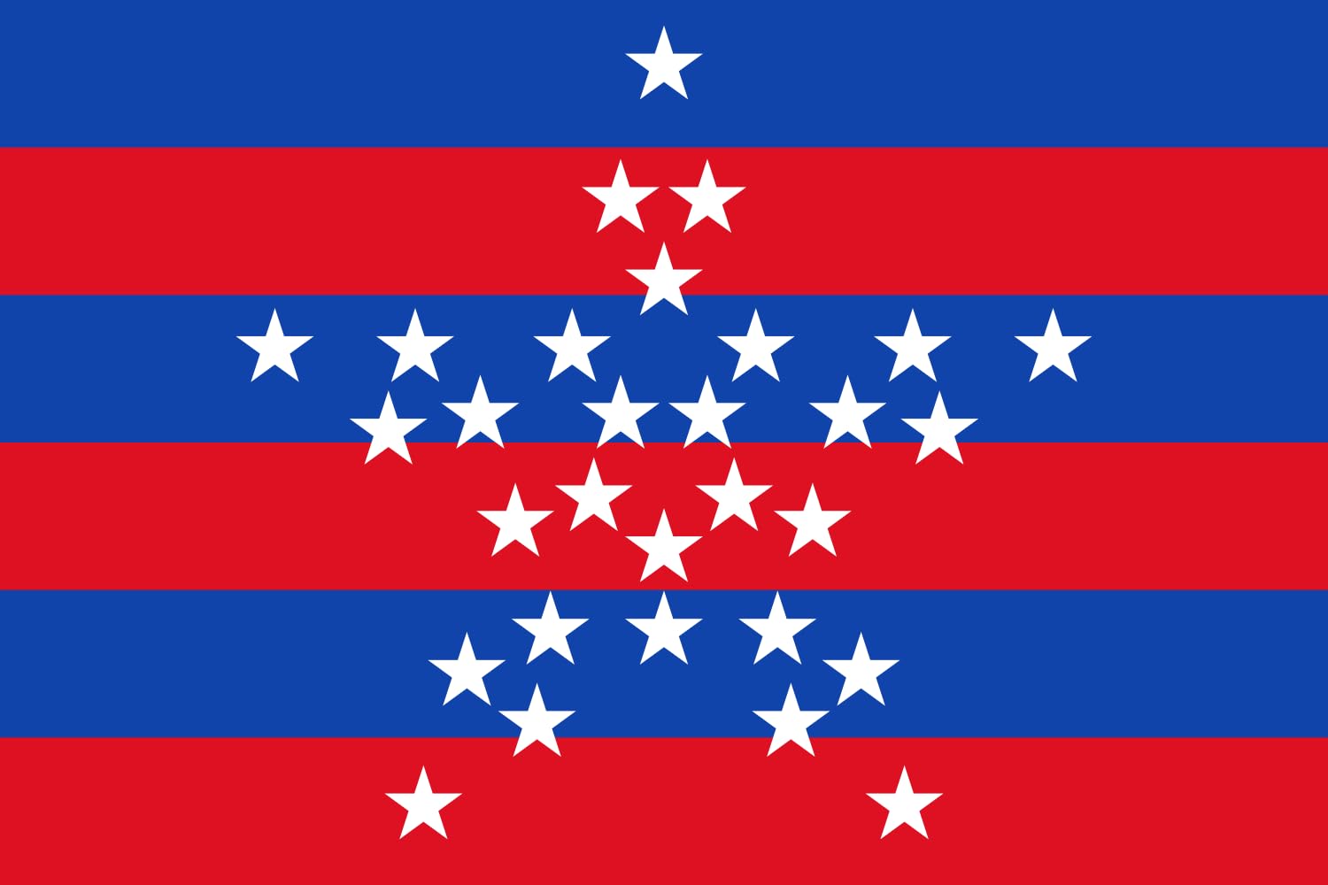 Drapeau XL Magdalena tenture murale motif géométrique Fibonacci