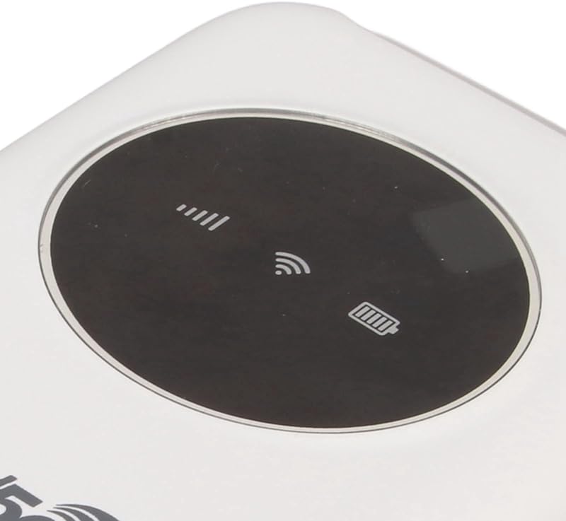 KIMISS 5G WiFi Hordozható Router - 4G LTE USB WiFi Modem 300Mbps Sebességgel, Micro SIM Kártyahely, 3200mAh Akkumulátor, 10 Eszköz Csatlakoz