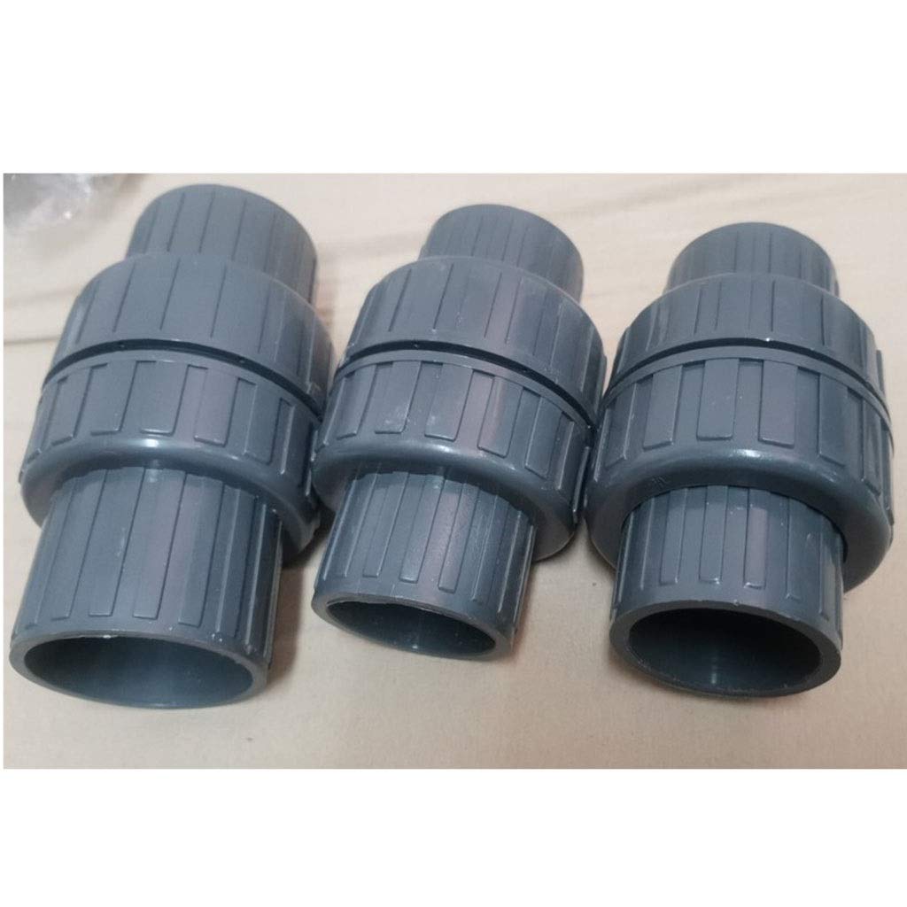32-63mm średnica wewnętrzna PVC jednokierunkowy zawór zwrotny(Inner Dia.50mm)