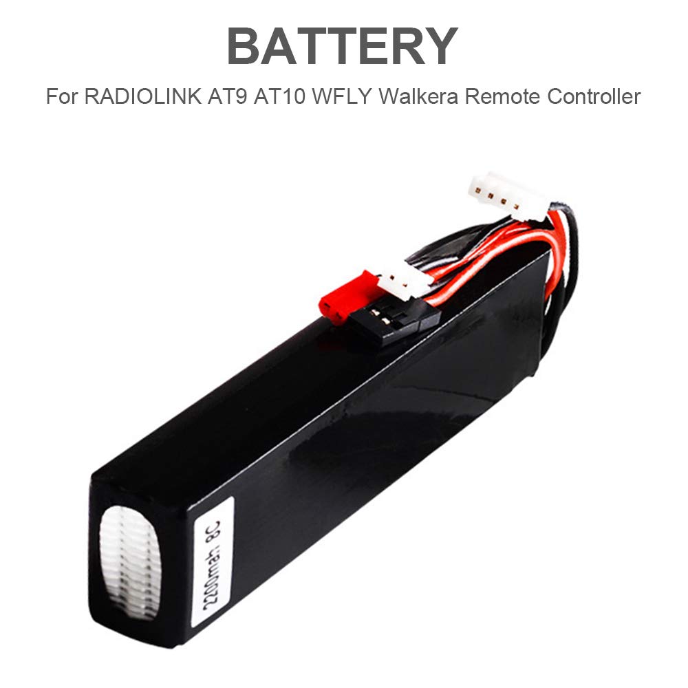 Goolsky Bateria Lipo 11.1V 2200mAh 8C do pilota RADIOLINK AT9 AT10 WFLY Walkera Flysky TH9X