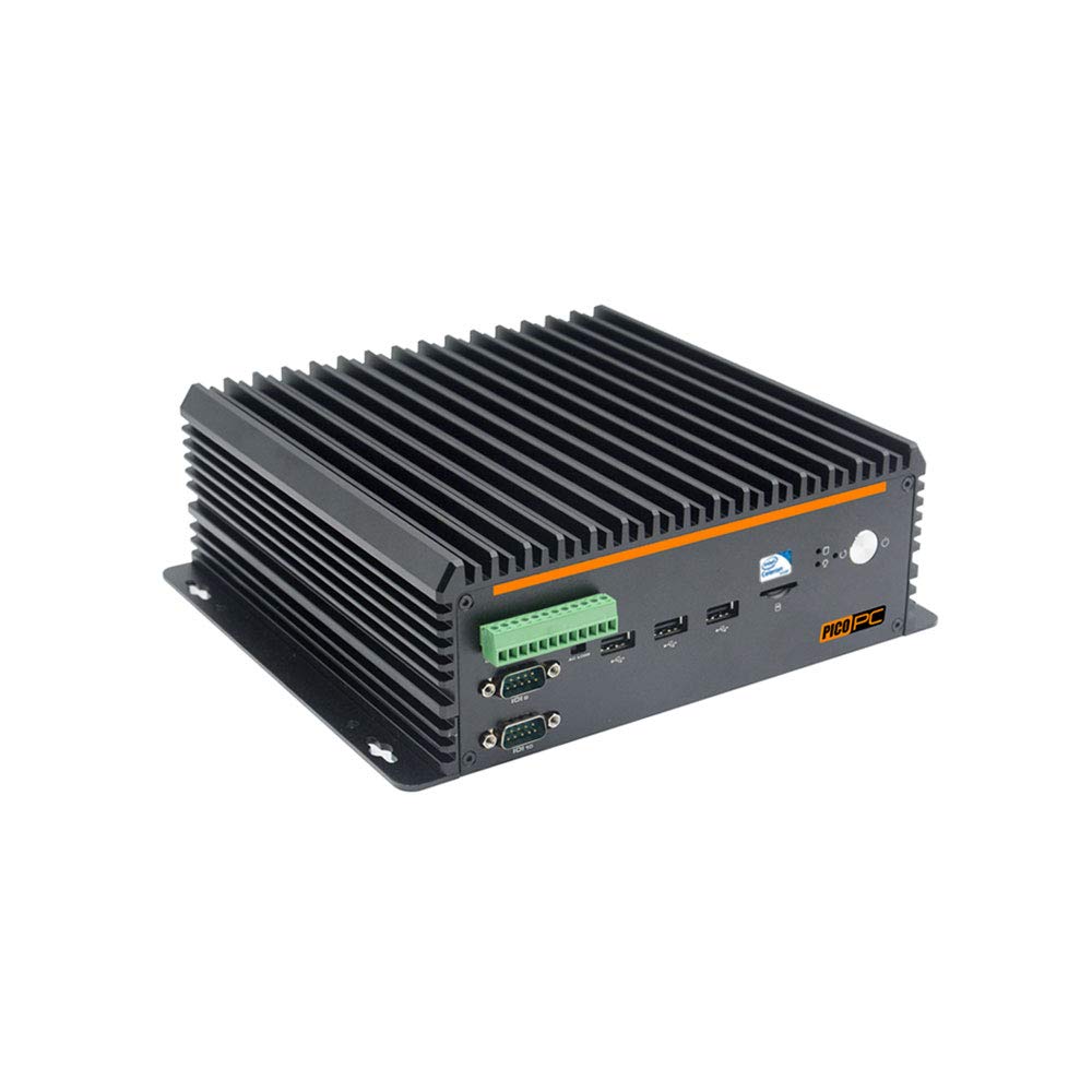 3865U 2 LAN 10 COM GPIO Fanless Industrial Mini PC Mini PC Desktop Computer (con 8GB DDR4 RAM e 240GB SSD mSATA)