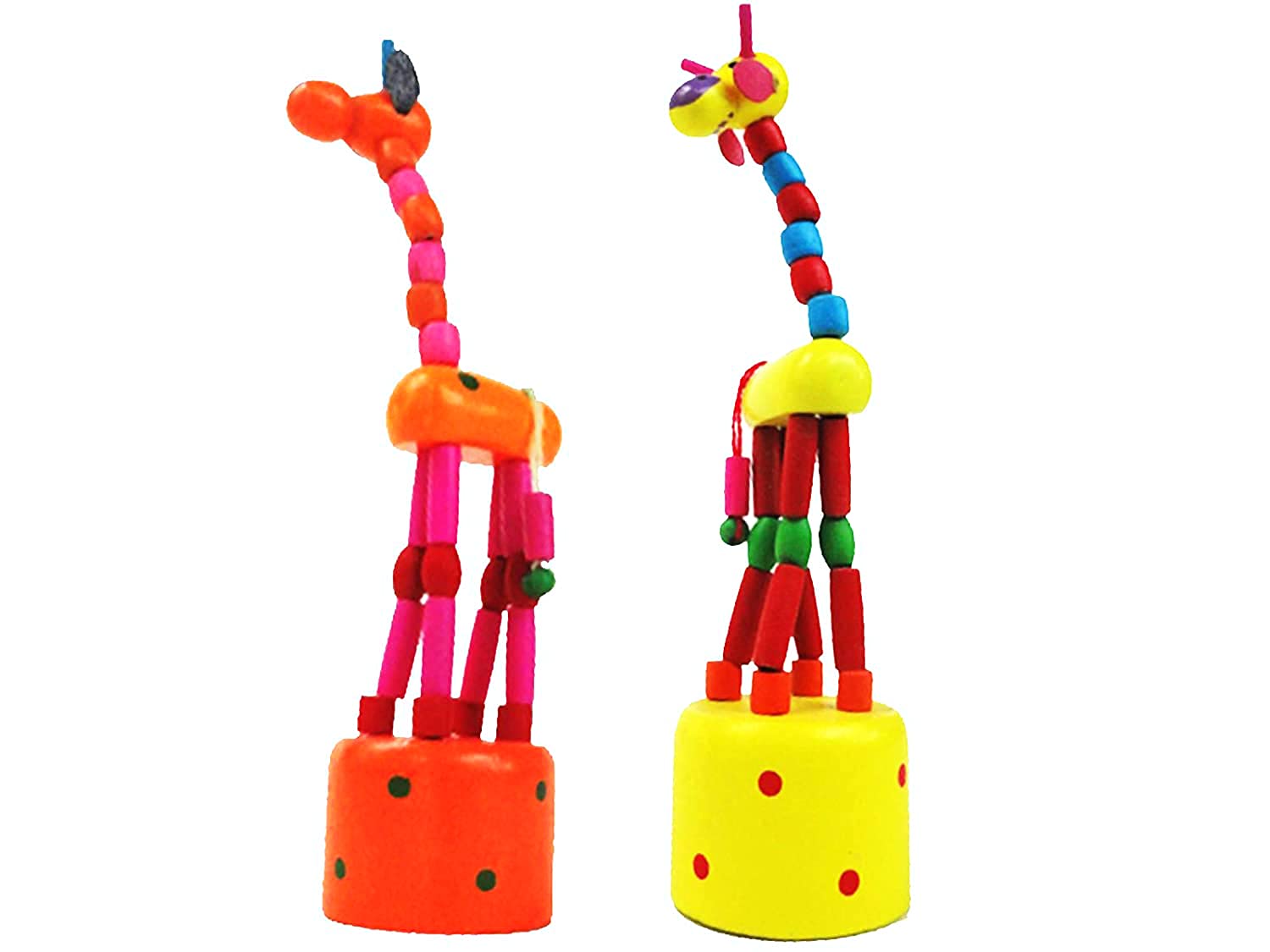 CraftsCollectionStore Handcrafted Dancing Giraffe Wooden Toys for Kids (Multicolor) (Pack of 1) (B0983SY7D2) Amazon Price History, Amazon Price Tracker